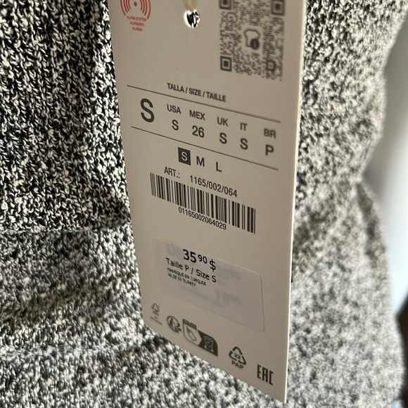 Zara Boucle Bandeau Top NWT - Picture 9 of 13